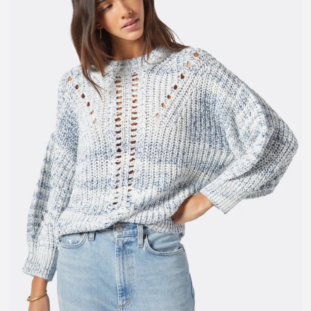 Joie Willy Blue Knit Sweater